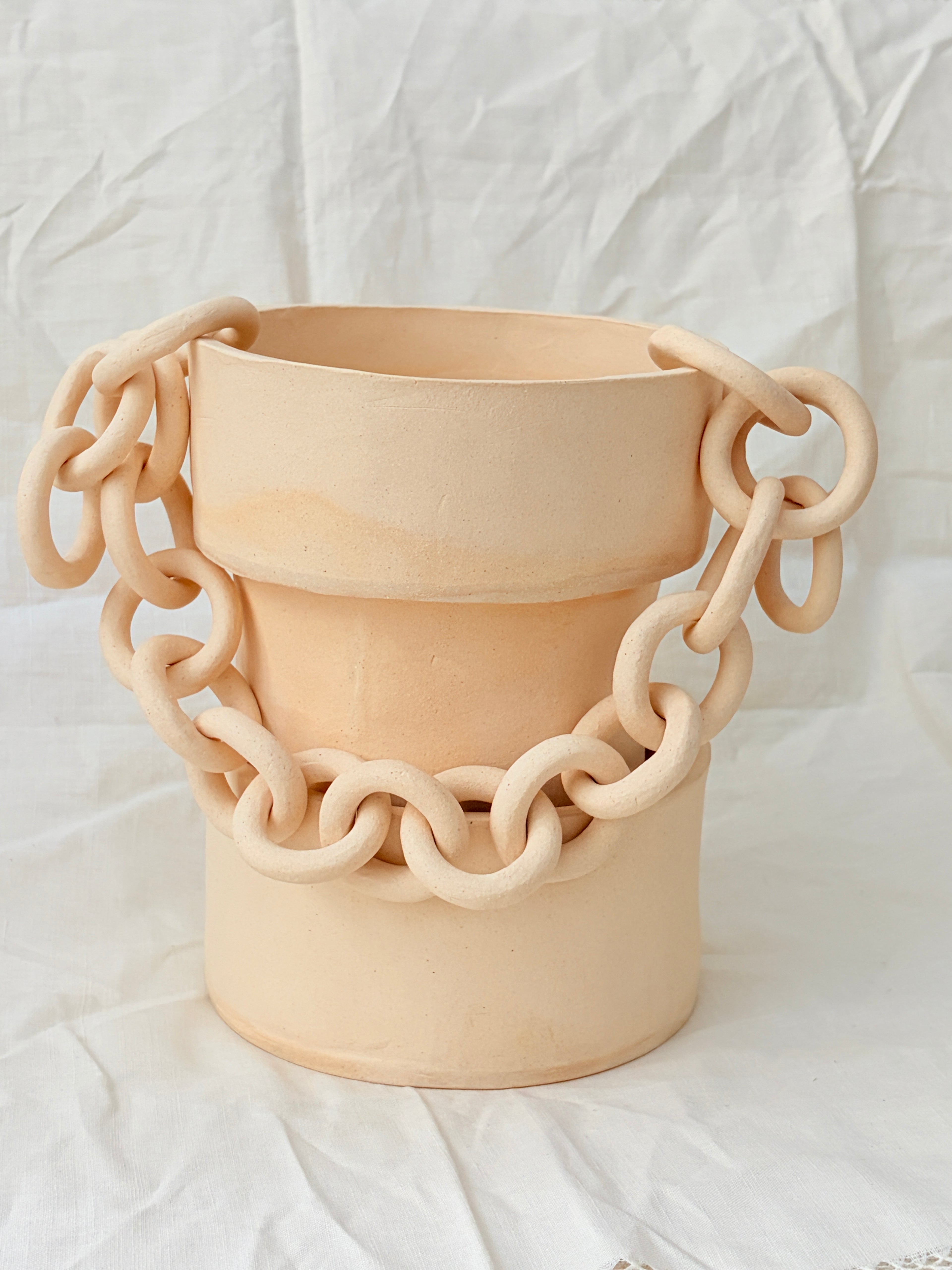 Tether Chainlink Planter